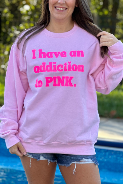 I have an addiction to PINK - Glittering Boutique