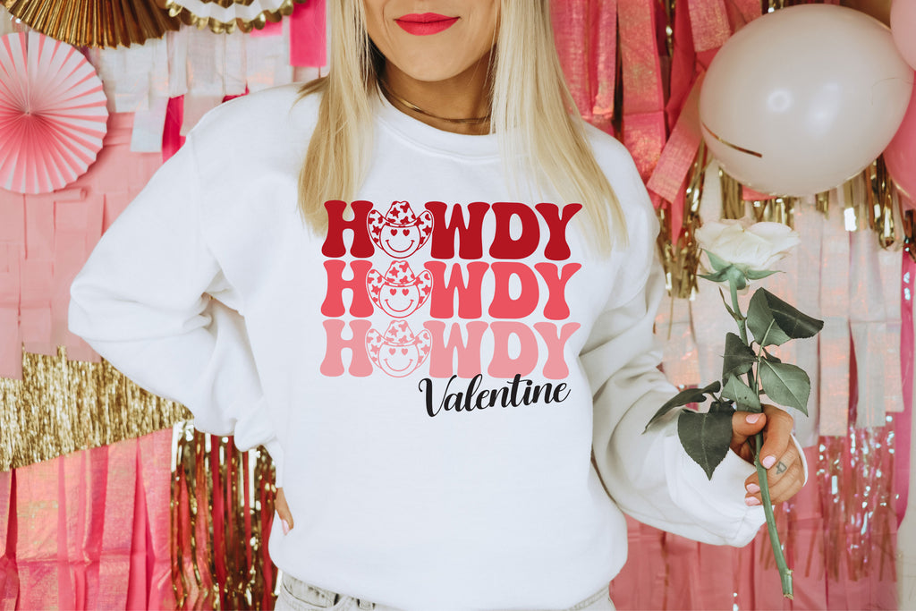 Howdy Valentine Sweatshirt