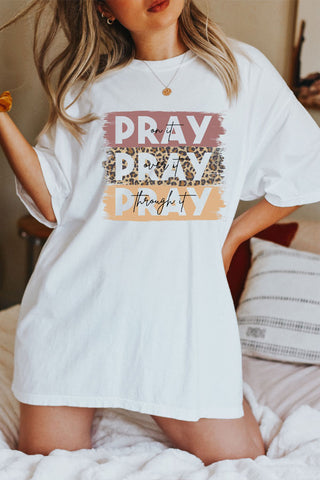 Pray Pray Pray Oversized Comfort Color