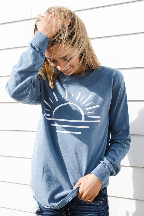 Sunset Long Sleeve Tee