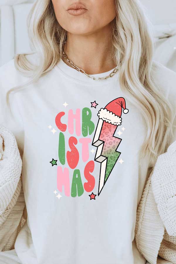 Christmas Bolt Sweatshirt