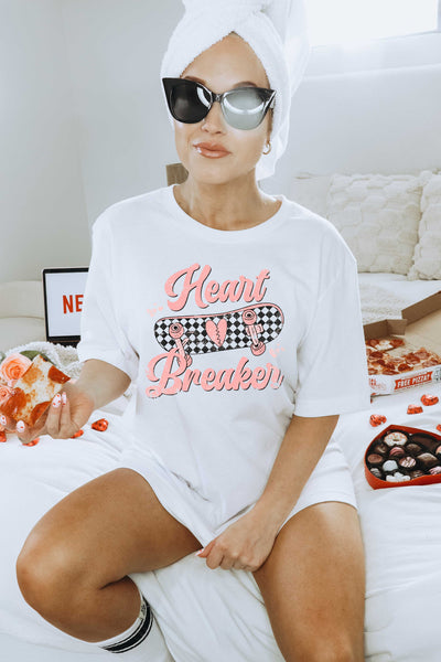 Heartbreaker Skater Unisex Graphic Tee