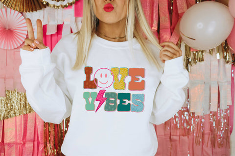 Love Vibes Bolt Sweatshirt