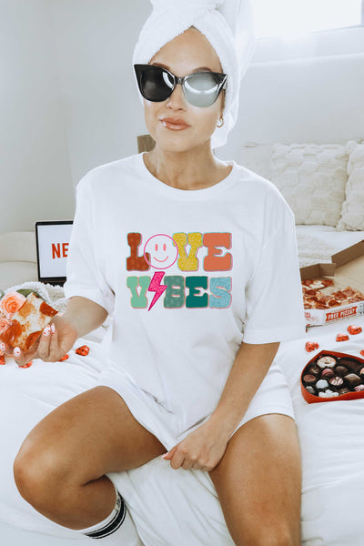 Love Vibes Bolt Unisex Graphic Tee