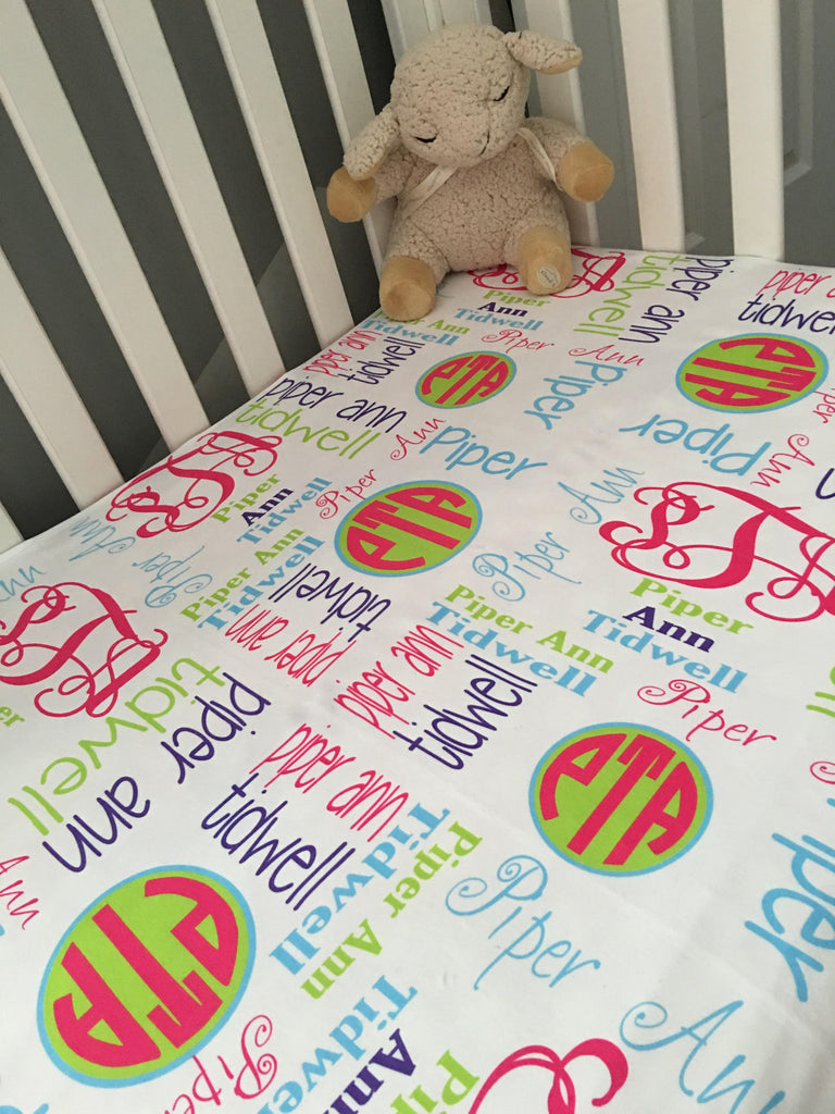 Personalized Baby Blankets - Piper Collection - Glittering Boutique