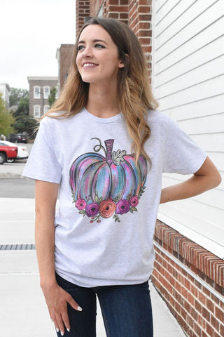 Watercolor Pumpkin Graphic Tee